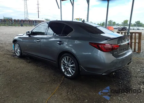 2021 Infiniti Q50 Luxe Awd from USA, damaged, VIN JN1EV7BR9MM752602